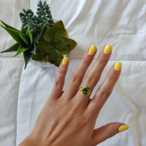 3/$20 EMERALD HANDMADE RING